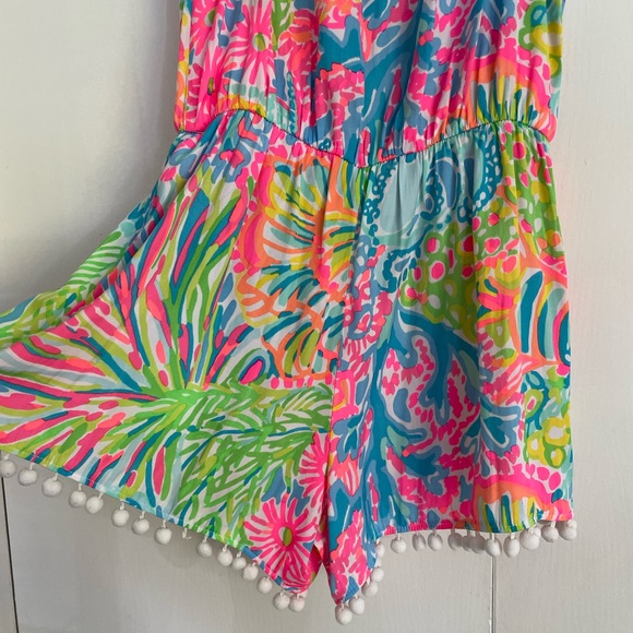 Lilly Pulitzer Daisy Strapless Romper - Picture 6 of 8